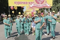 Парад-шествие в Ракитном